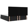 vidaXL Cama con almacenamiento y colch&oacute;n Negro 200 x 200 cm Terciopelo