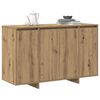 vidaXL Vitrina Roble artisan 120 x 41 x 75 cm Madera contrachapada