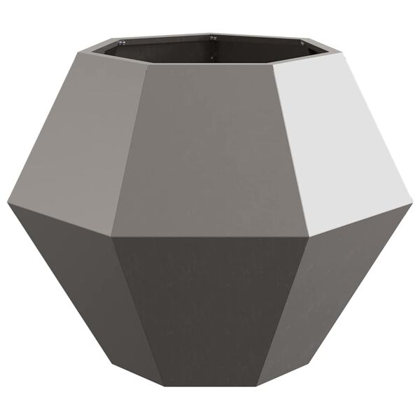 vidaXL Jardinera Oxidado 75 x 75 x 60 cm Acero autopatinable