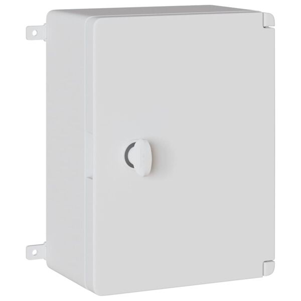 vidaXL Armario de Control Gris 28 x 13 x 28 cm Pl&aacute;stico ABS