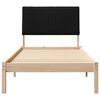 vidaXL Estructura de cama Marr&oacute;n 90 x 200 cm Madera de pino macizo
