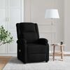 vidaXL Sill&oacute;n orejero de masaje de tela negro