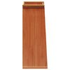 vidaXL Jardinera hierbas 6 niveles madera maciza marr&oacute;n 69x40x101,5 cm