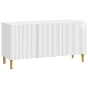 vidaXL Mueble de TV Brillante 99 x 34,5 x 50 cm Madera de Ingenier&iacute;a