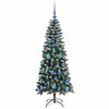 vidaXL &Aacute;rbol de Navidad artificial Verde 150 cm PVC, Pl&aacute;stico y Acero