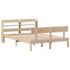 vidaXL Estructura de cama sin colchón madera maciza de pino 140x190 cm