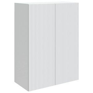 vidaXL Armario de pared 66 x 34,5 x 90 cm Madera de ingenier&iacute;a Blanco