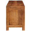 vidaXL Gabinete de TV Marrón 110 x 30 x 40 cm madera maciza de mango