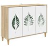 vidaXL Aparador HANAU Sonoma 102 x 33 x 75 cm Madera de ingenier&iacute;a