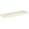 vidaXL Juego de Cojines para Palets 2 pcs Crema 150 x 40 x 8 cm
