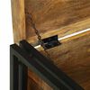 vidaXL Caja de Almacenamiento 60 x 40 x 41 cm Madera de mango maciza