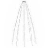 vidaXL Red de luces de &aacute;rbol de Navidad 180 LEDs blanco fr&iacute;o 180 cm