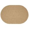 vidaXL Alfombra ZIZUR Marr&oacute;n 230 x 160 cm Polipropileno