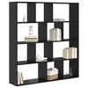 vidaXL Librer&iacute;a Roble Negro 132 x 29 x 141,5 cm Madera de ingenier&iacute;a