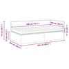 vidaXL Estructura de Cama Esquina con Colch&oacute;n 2 pcs Taup&eacute; Terciopelo