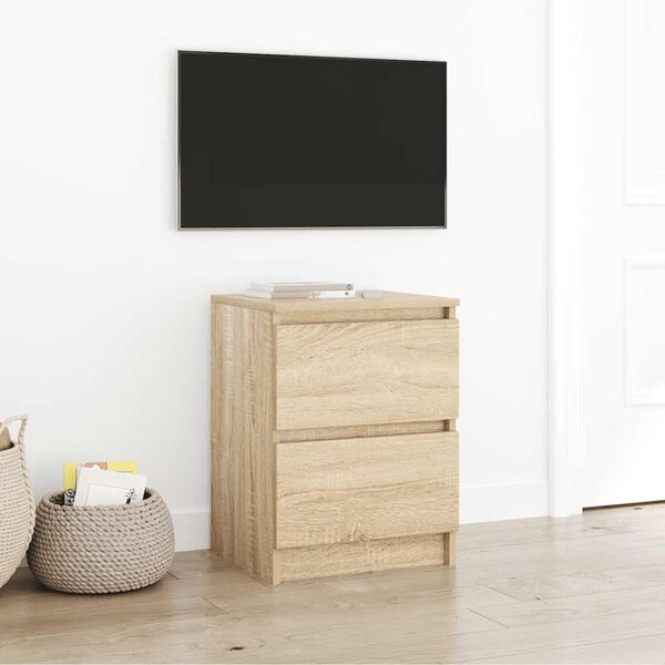 vidaXL Mueble de TV de roble Sonoma 40x35x54 cm Madera de ingeniería