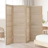 vidaXL Puerta de Armario con puerta 4 pcs Natural 140.5 x 2 x 59.5 cm