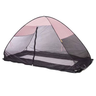 DERYAN Tienda mosquitera para cama desplegable rosa 200x90x110cm