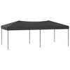 vidaXL Carpa para fiestas plegable gris antracita 3x6 m