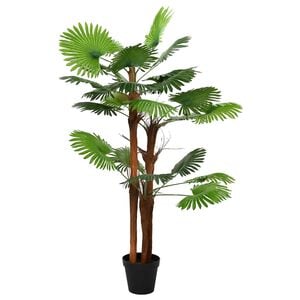 vidaXL &Aacute;rbol de Palma Artificial con Hojas Verde 75 x 25 x 180 cm