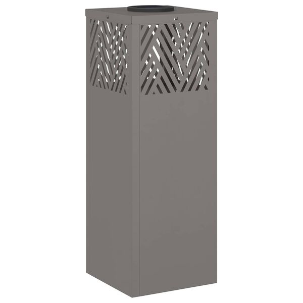 vidaXL Luz de camino LED solar 2 pcs Acero Corten Acero Corten