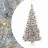 vidaXL &Aacute;rbol de Navidad Plateado 210 cm PET