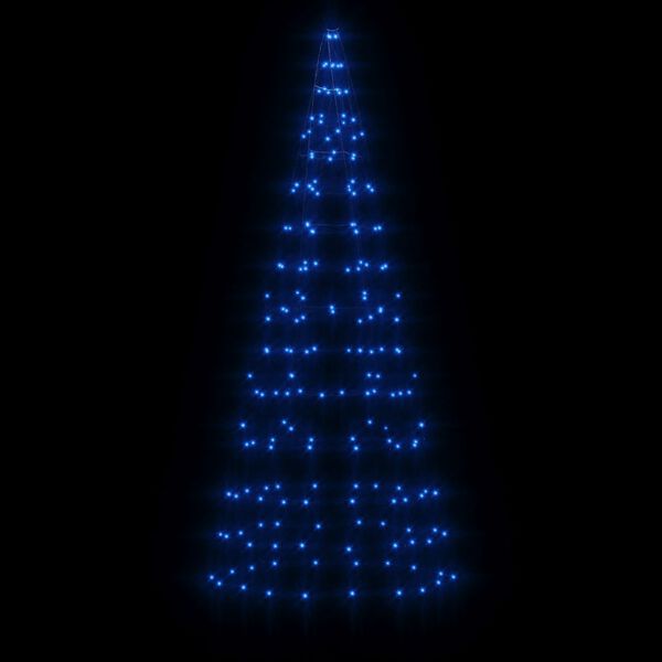 vidaXL &Aacute;rbol de Navidad 200 LED azul 180 cm