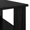 vidaXL Mesa de Caf&eacute; Roble Negro 57 x 55 x 45 cm Madera de ingenier&iacute;a