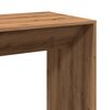 vidaXL Mesa alta bar madera ingenier&iacute;a roble artisian 102x50x103,5 cm
