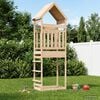 vidaXL Torre de Juego al Aire Libre Natural Pino macizo