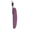 vidaXL Cabecera Colgante Morado 210 x 55 x 7 cm Terciopelo