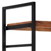 vidaXL Estanter&iacute;a de 4 niveles madera maciza de acacia 124x30x180 cm