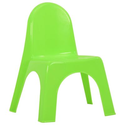 vidaXL Juego de mesa y sillas para niños PP
