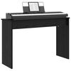 vidaXL Soporte para teclado Roble Negro 100 x 32 x 64 cm