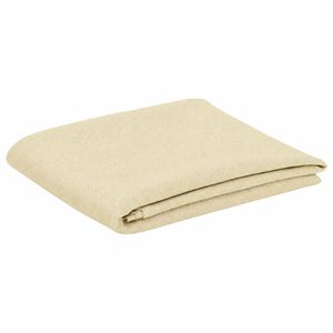 vidaXL Tela para Mesa Ovalado Blanco Crema 160 x 220 cm