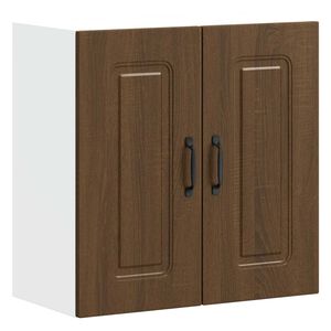vidaXL Armario de pared cocina Kalmar madera ingenier&iacute;a roble marr&oacute;n