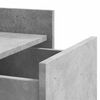 vidaXL Mesita de noche madera de ingenier&iacute;a gris hormig&oacute;n 45x50x65 cm