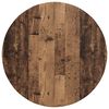 vidaXL Encimera Madera envejecida &Oslash; 80 x 1,5 cm Madera de ingenier&iacute;a