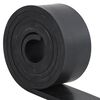 vidaXL Borde de goma para quitanieves negro 250x8x1 cm