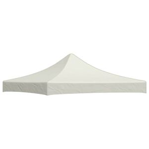 vidaXL Techo de carpa para celebraciones 3x3 m crema