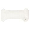 vidaXL Cuerda de barco polipropileno blanco intenso 4 mm 25 m
