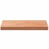 vidaXL Tablero rectangular de madera maciza de haya 80x40x4 cm