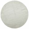 vidaXL Alfombra para interiores y exteriores PALMERAS Verde &Oslash; 200 CM