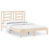 vidaXL Estructura de cama sin colchón madera maciza de pino 140x190 cm
