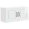 vidaXL Panel de lavaplatos Kalmar brillante 80 x 31 x 40 cm