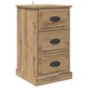 vidaXL Armario de Noche Roble artisan 39 x 39 x 67,5 cm