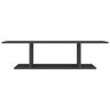 vidaXL Mueble de TV de pared gris 103x30x26,5 cm