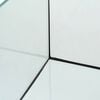 vidaXL Acuario con almacenamiento Transparente 30 x 30 x 30 cm Cristal
