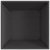vidaXL Hoguera Negro 60 x 60 x 30 cm Acero
