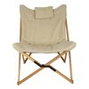 Bo-Camp Silla de relax Wembley L beige